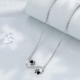 Halsband Kärlekstass | Cubic zirconia