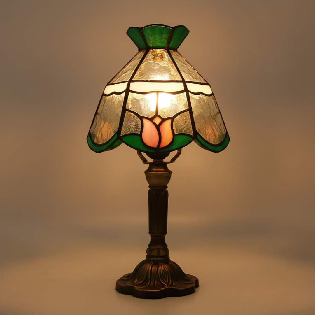 GLASMAGI | Handgjord glasmosaiklampa