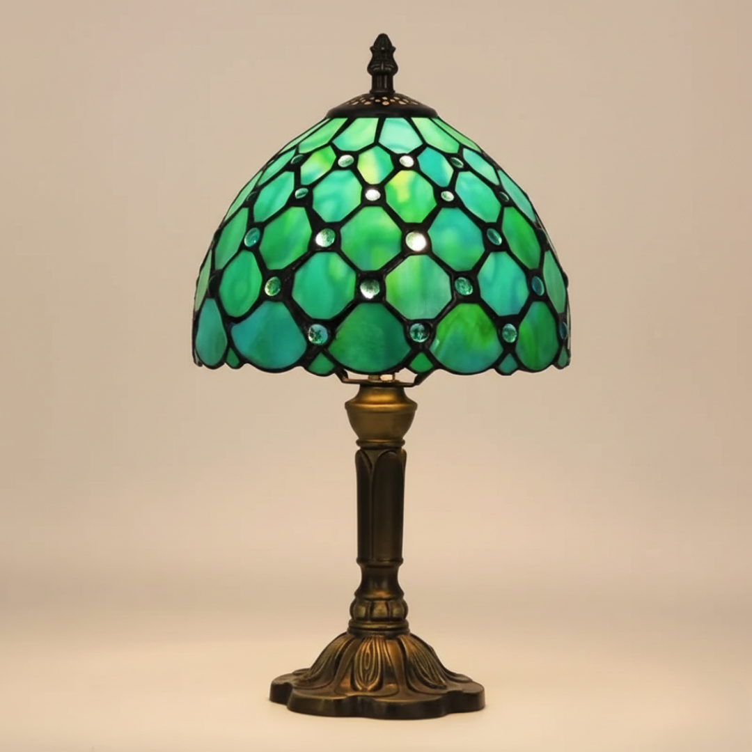 GLASPÄRLA | Klassisk glasmosaiklampa