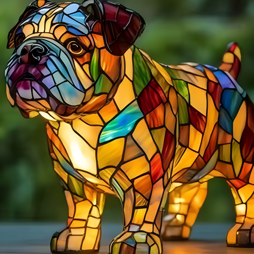 Bo | Magisk lampa med hund