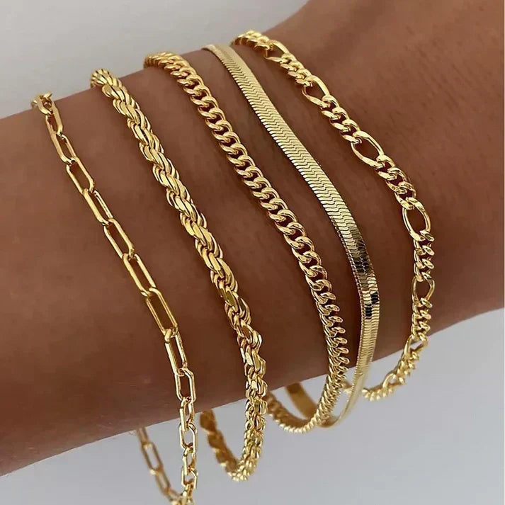 Set armband Ellis Renner | Guld