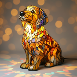 Veras andliga golden retriever-figur
