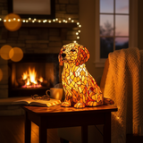 Veras andliga golden retriever-figur