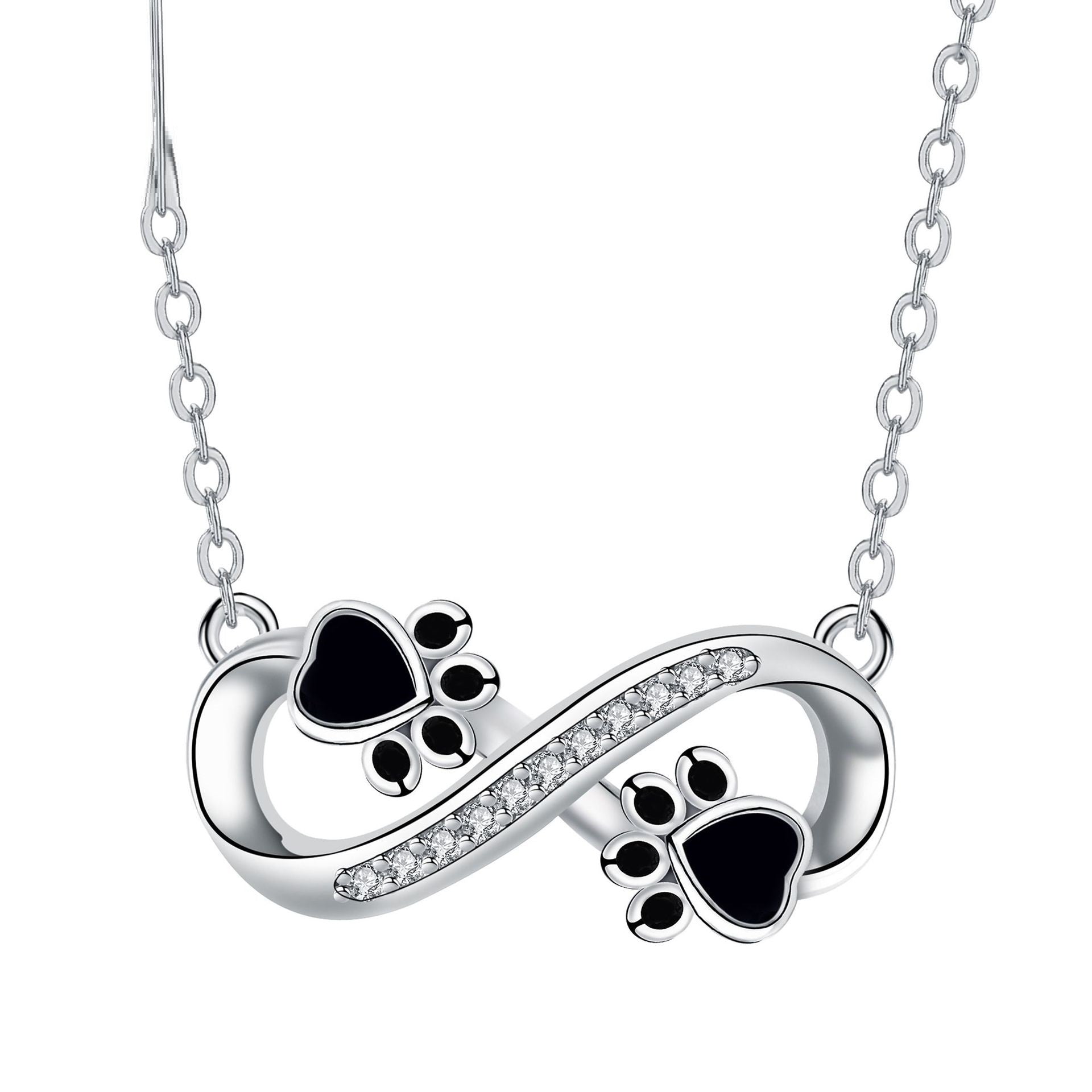 Halsband Kärlekstass | Cubic zirconia