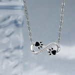 Halsband Kärlekstass | Cubic zirconia