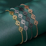 Justerbart armband med tassavtryck