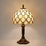 Elfenben | Lyxig bordslampa i barockstil