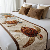 Charlotta – Quiltat överkast – Strandmusslor