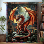Elsie - Quiltad pläd Litteraturdrake