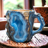 Kaffemuggar i mineralsglas
