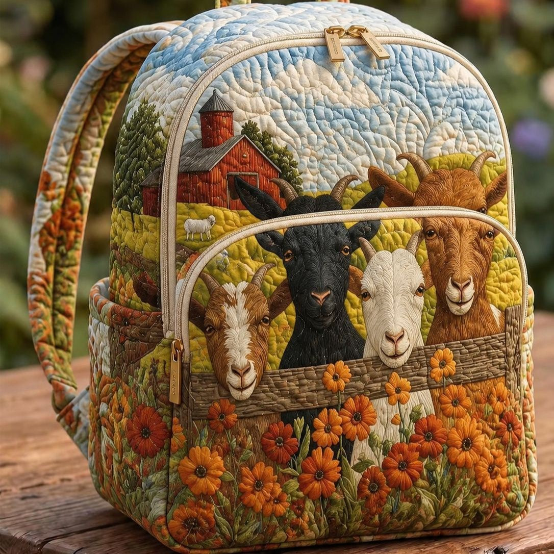 Quiltad ryggsäck – Byggt getter