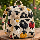 Quiltad ryggsäck – Patchworkfår
