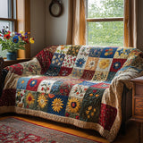 Rosalie | Quiltat soffskydd Prästkragefält