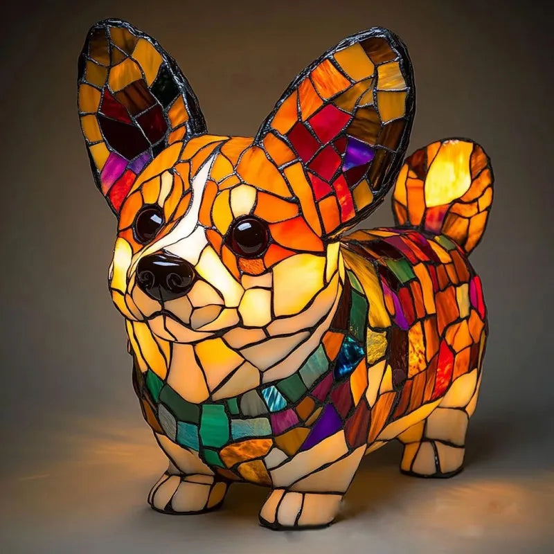 Corgi lysande lampa