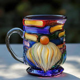 Handgjord mugg 3D bok