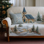 Inga-Lill | Quiltat soffskydd Julens ljus