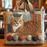 Katt patchworkväska