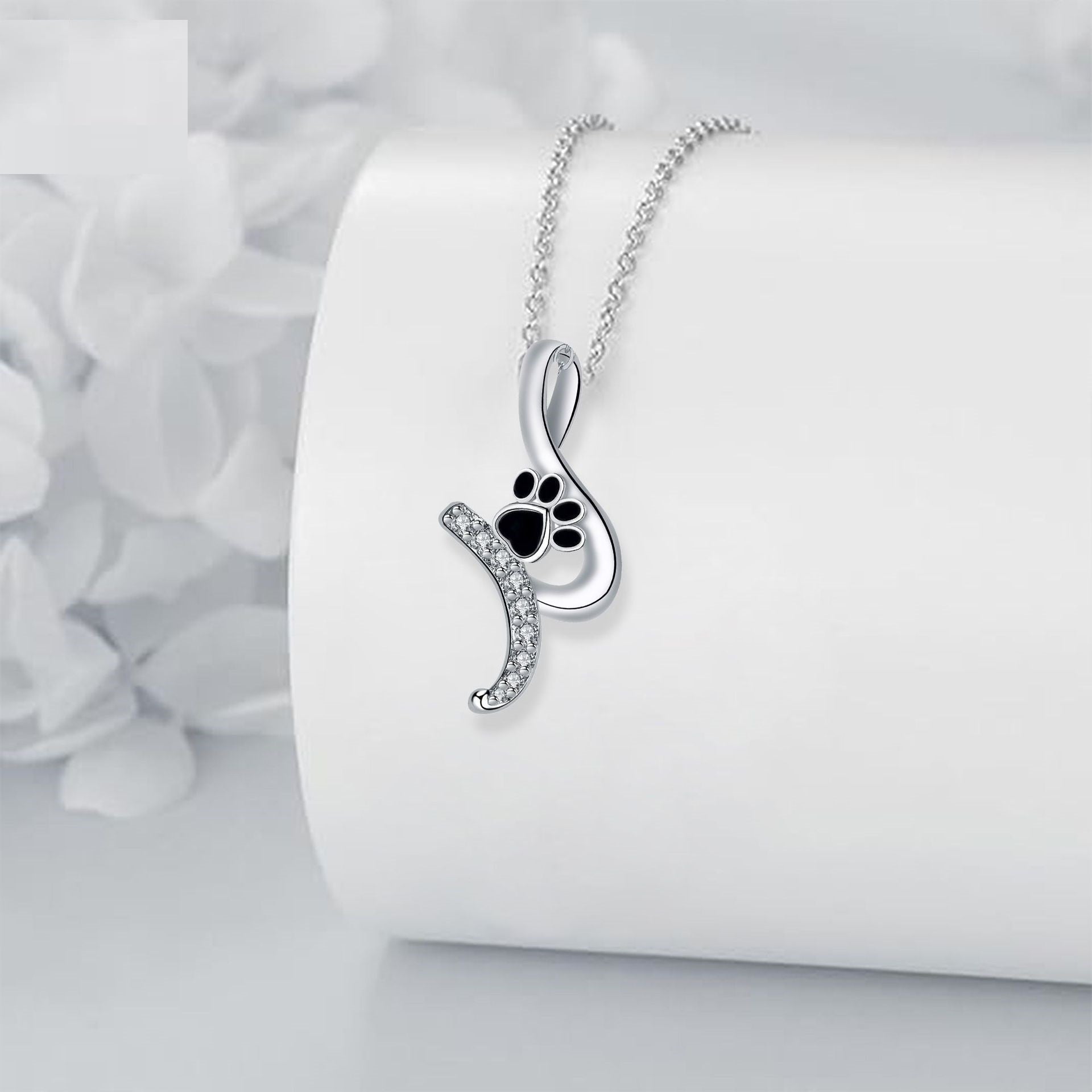 Trofast vän | Halsband med tassberlock