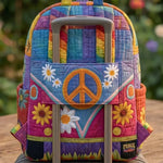 Quiltad ryggsäck – Hippiebuss