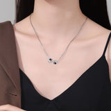 Halsband Kärlekstass | Cubic zirconia