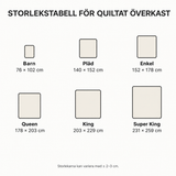 Sarviharju – Quiltat överkast