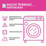 Quiltat överkast – Förstärkta rytmer