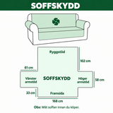 Quiltat soffskydd – Horisontens guld