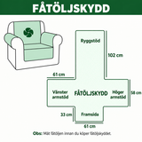 Katarina | Quiltat soffskydd vintagestil