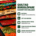 Quiltad bordstablett – Gyllene horisont