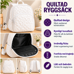 Quiltad ryggsäck – Ballerina