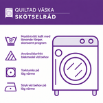 Quiltad ryggsäck – Par av kardinaler