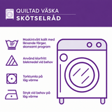 Quiltad ryggsäck – Tält och sol