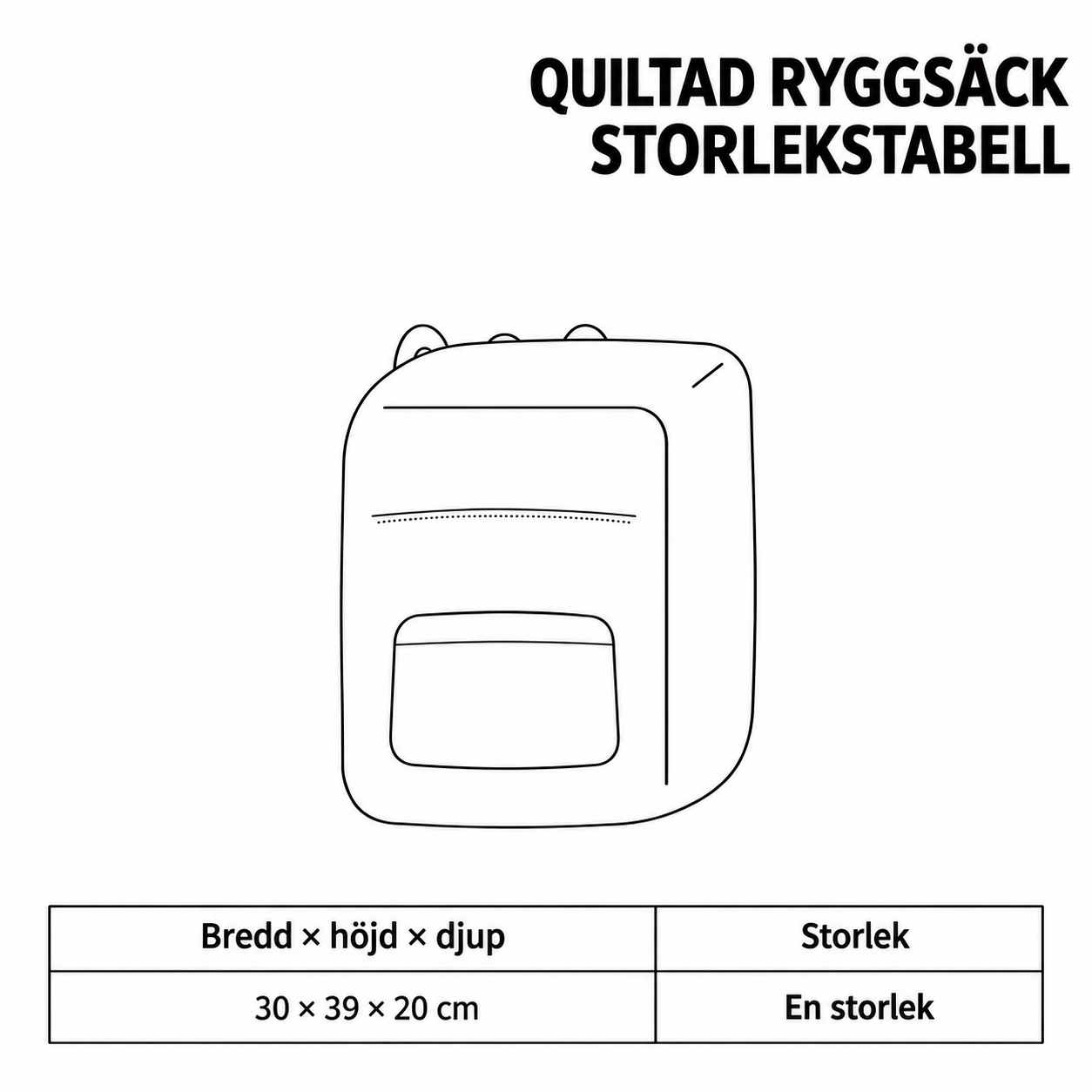 Quiltad ryggsäck – Färgglada blommor