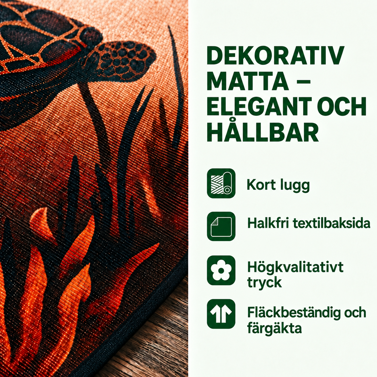 Albertina – Dekorativ matta – Klassisk