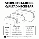 Quiltad necessär – Skirt kaktus