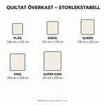 Amerikansk försvarare – quiltad pläd