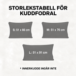 Quiltat kuddfodral - Dröm om mjuka kronblad
