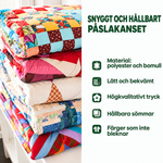 Quiltat påslakanset, 3 delar – Tomtens magi