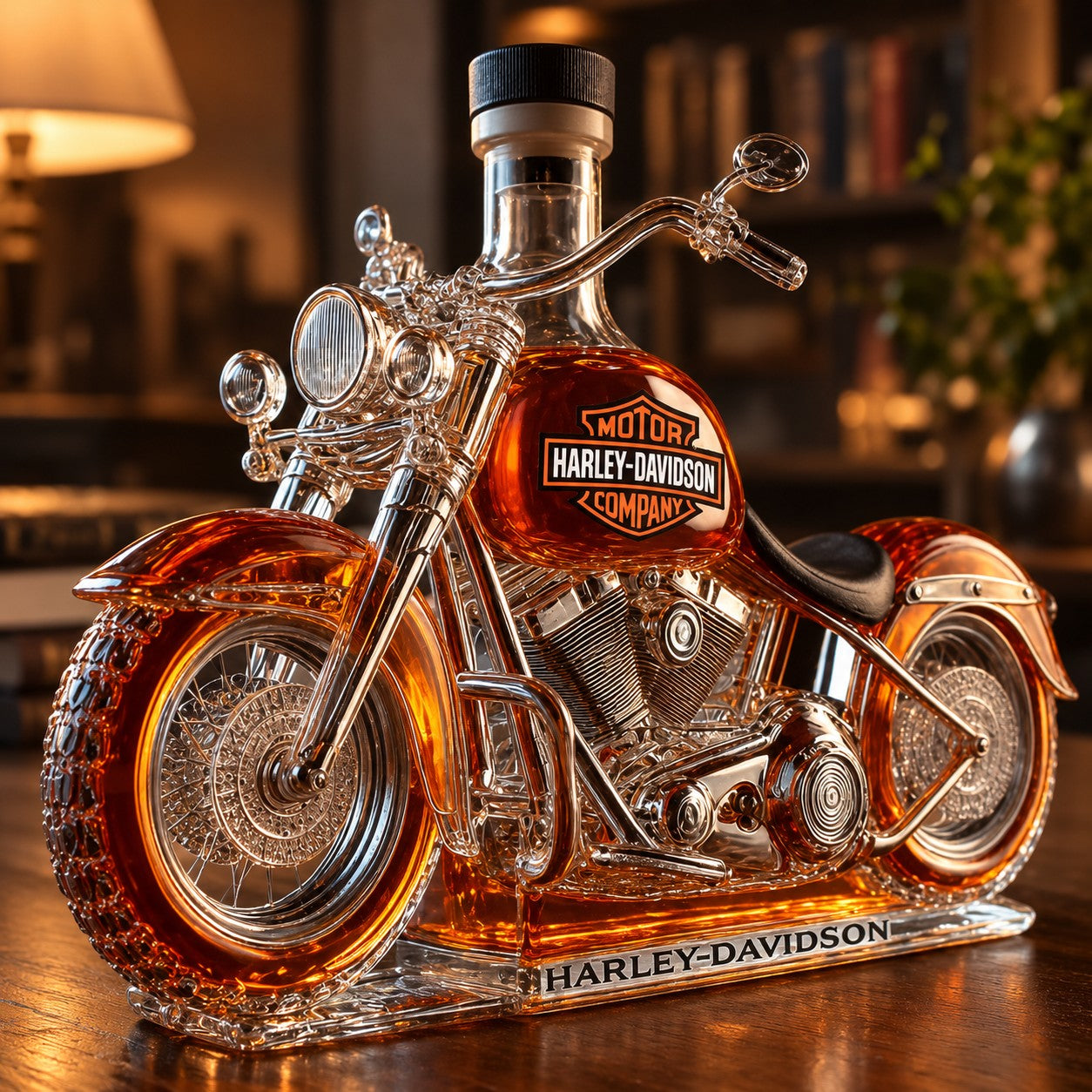 Whiskykaraff Motorcykel
