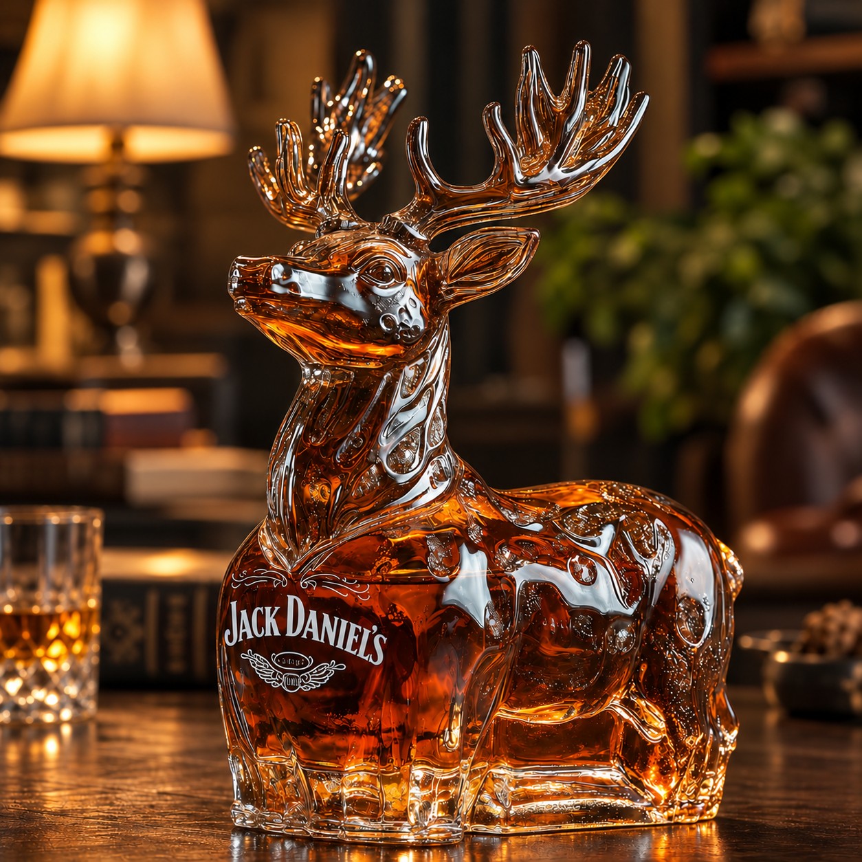 Älg whiskykaraff