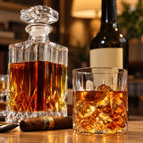 Set whiskykaraff och glas