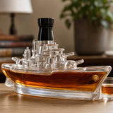 Whiskykaraff krigsfartyg