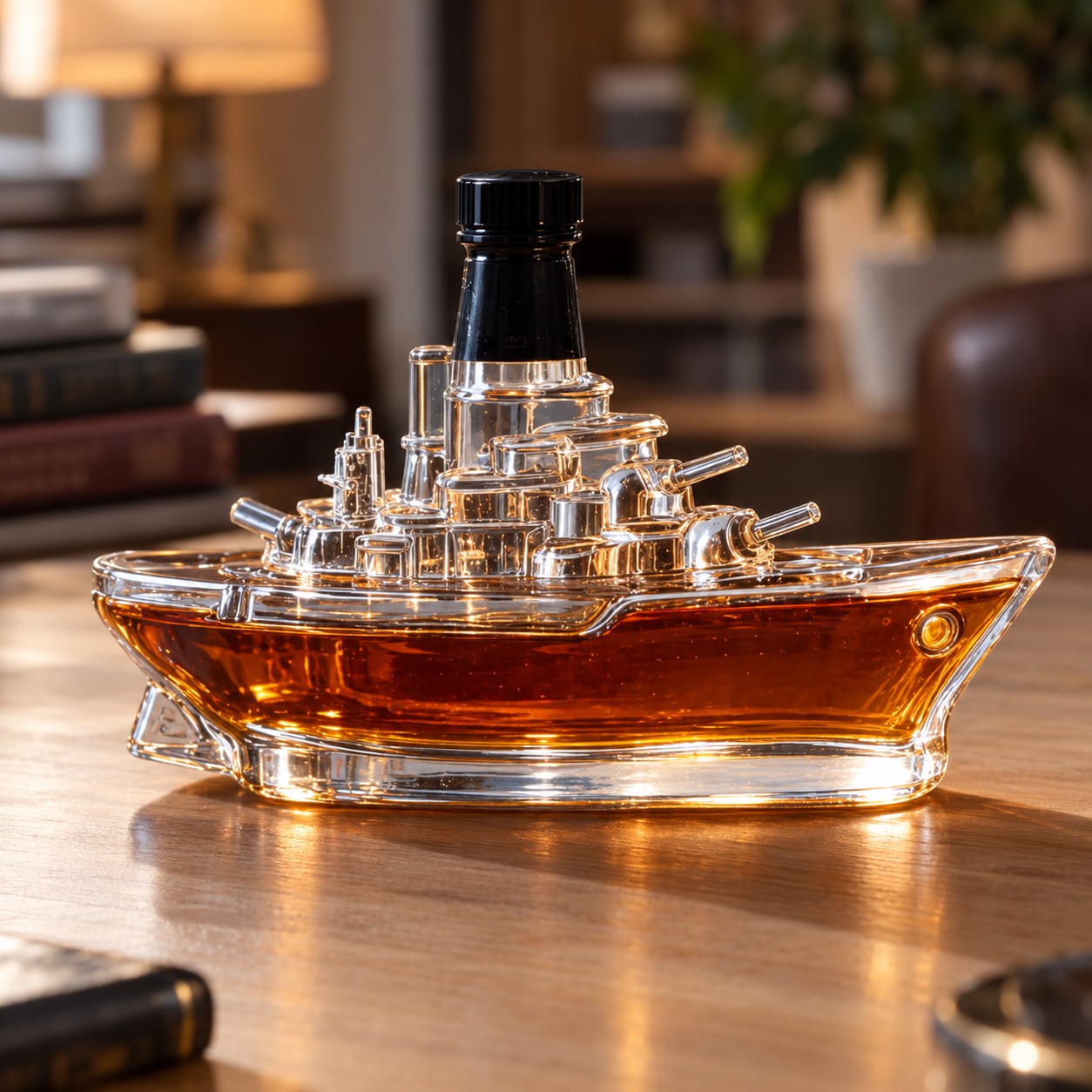 Whiskykaraff krigsfartyg