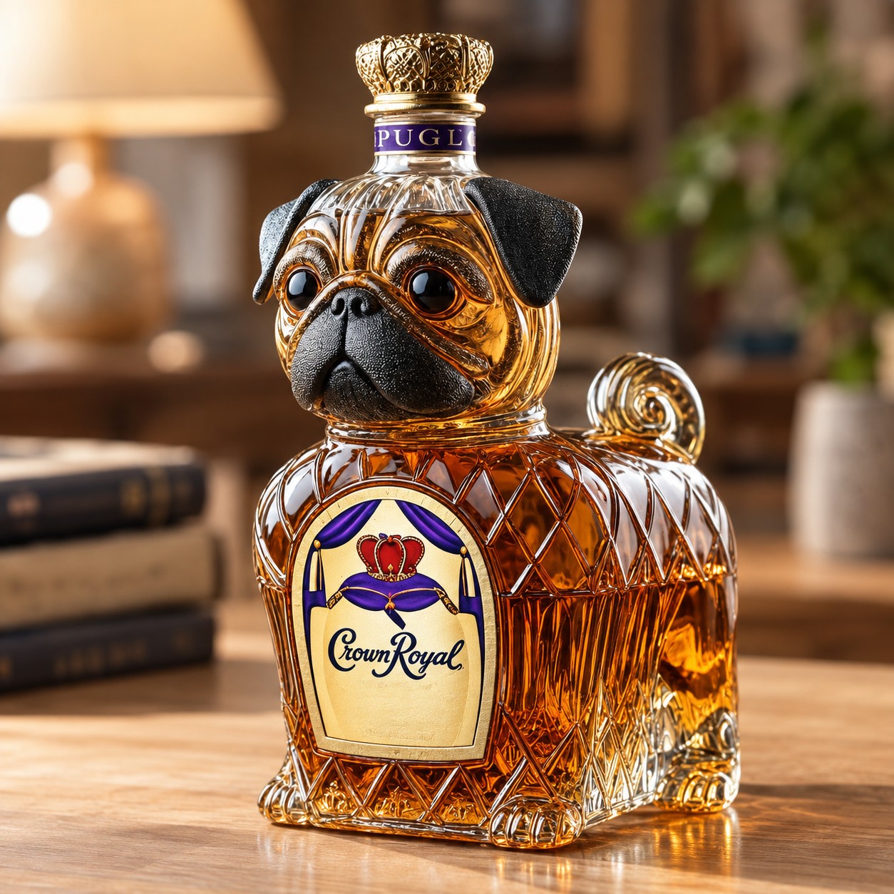 Whiskykaraff Fransk bulldogg
