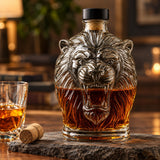 Lejonhuvud whiskykaraff