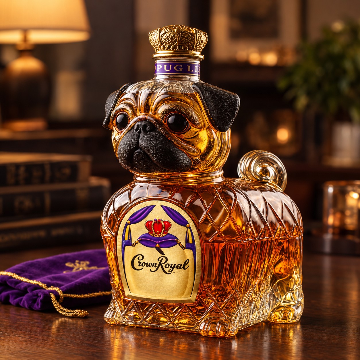 Whiskykaraff – Fransk bulldog