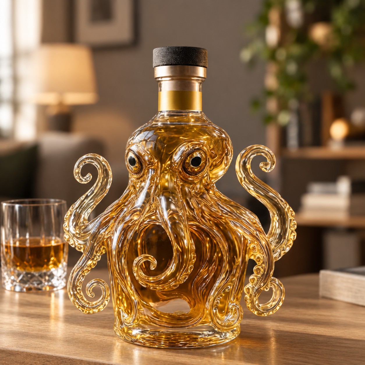 Whiskykaraff – Bläckfisk
